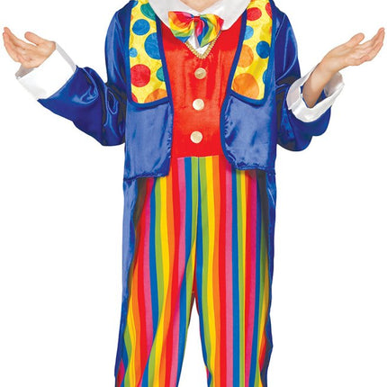 Clown Kostuum Gekleurd Kind van Fiestas Guirca koop je bij Partywinkel