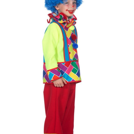 Clownspak Kind 3 delig van Wilbers & Wilbers koop je bij Partywinkel