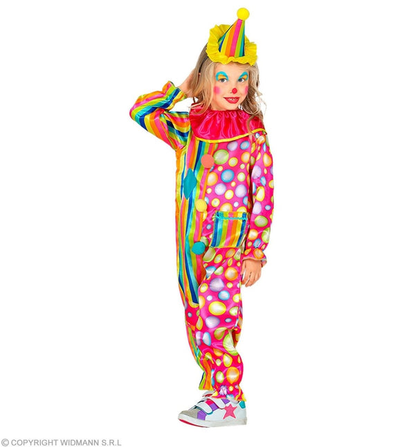 Clownspak Gekleurd Meisje van Widmann koop je bij Partywinkel