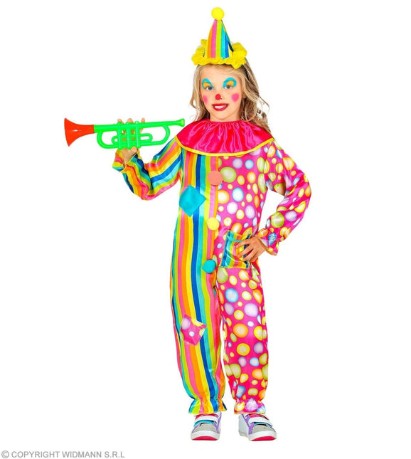 Clownspak Gekleurd Meisje van Widmann koop je bij Partywinkel