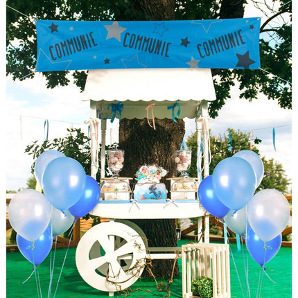 Communie Jongen Spandoek - 180x40cm van Folat koop je bij Partywinkel