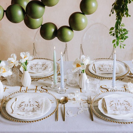 Communie Tafelloper 5m van Partydeco koop je bij Partywinkel