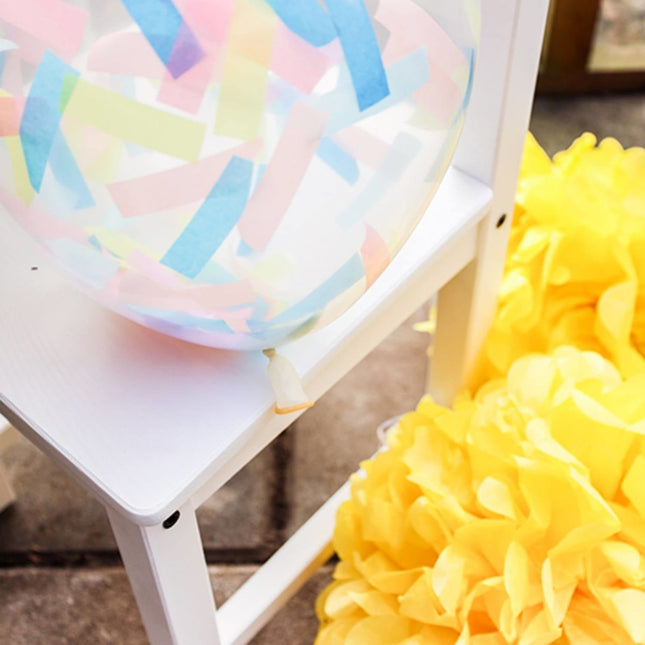 Confetti Balllon Pastel 30cm van Folat koop je bij Partywinkel