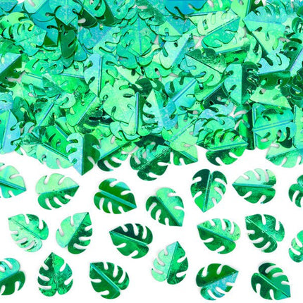Confetti Blad Groen van Partydeco koop je bij Partywinkel