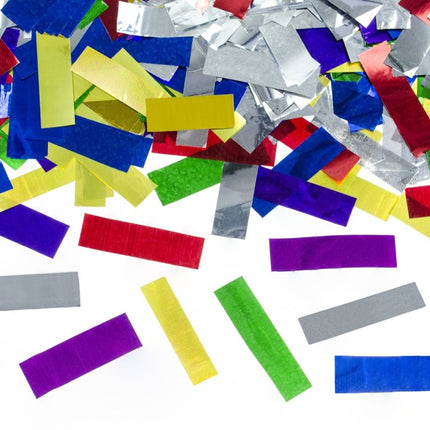 Confetti Kanon Gekleurde Mix 60cm van Partydeco koop je bij Partywinkel