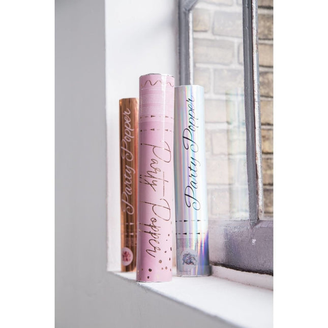 Confetti Kanon Roze 28cm van Folat koop je bij Partywinkel