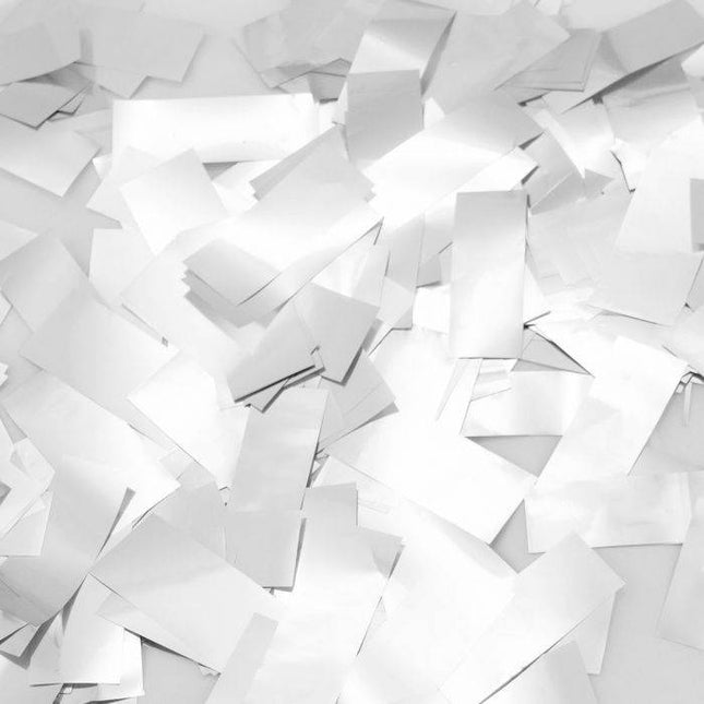 Confetti Kanon Wit 28cm van Folat koop je bij Partywinkel