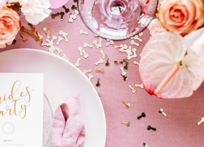 Confetti Piemel Goud van Partydeco koop je bij Partywinkel