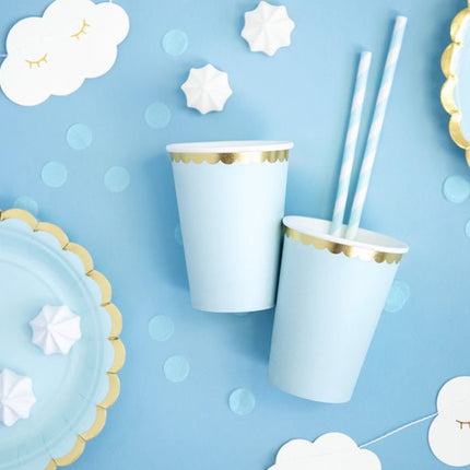 Confetti Rondjes Lichtblauw van Partydeco koop je bij Partywinkel