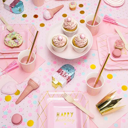 Confetti Rondjes Lichtblauw van Partydeco koop je bij Partywinkel