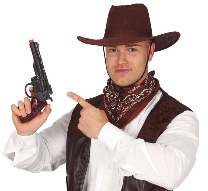 Cowboy Geweer Zwart 30cm van Fiestas Guirca koop je bij Partywinkel