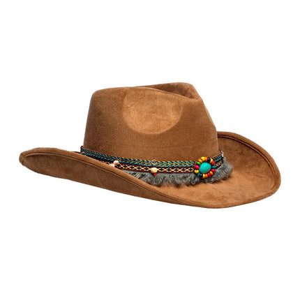 Cowboy Hoed Bruin Festival van Boland koop je bij Partywinkel