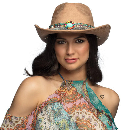 Cowboy Hoed Bruin Festival van Boland koop je bij Partywinkel