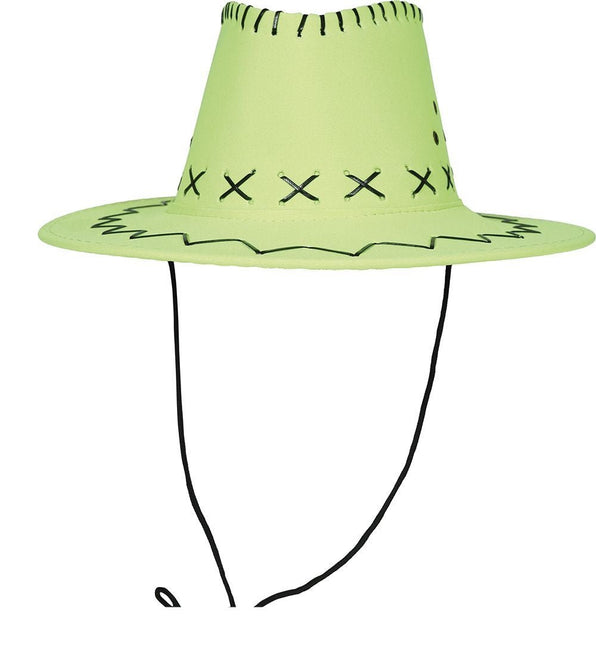 Cowboy Hoed Groen van Fiestas Guirca koop je bij Partywinkel