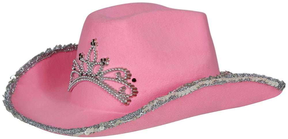 Cowboy Hoed Roze Dames van Fiestas Guirca koop je bij Partywinkel
