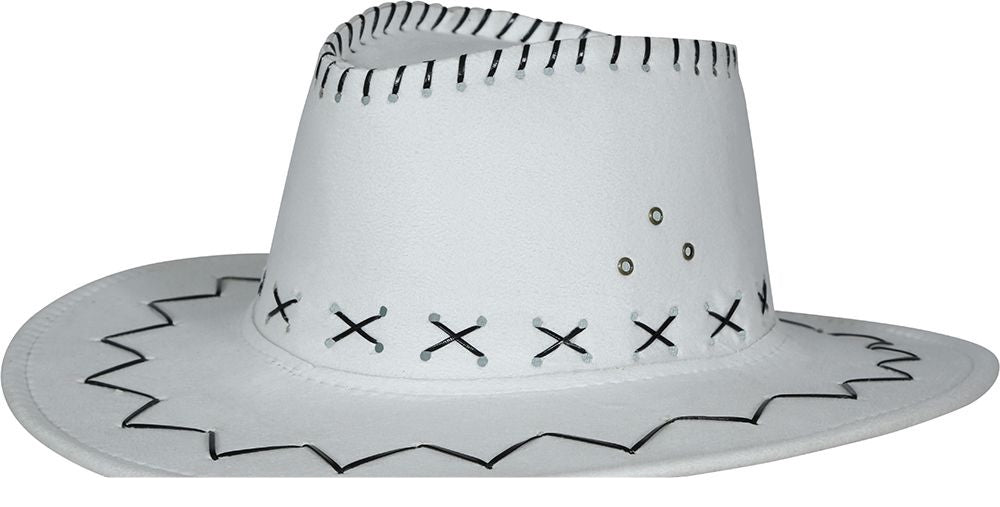 Cowboy Hoed Wit van Fiestas Guirca koop je bij Partywinkel
