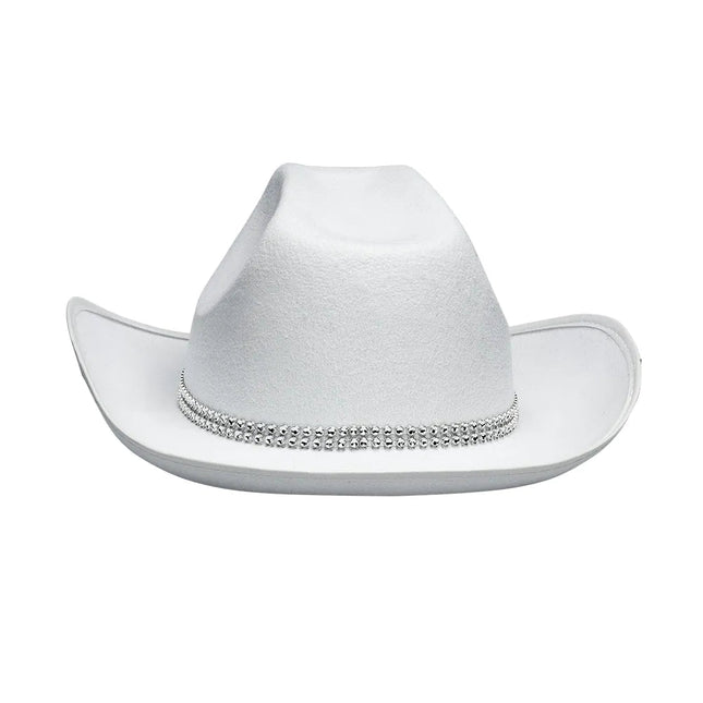 Cowboy Hoed Wit van Boland koop je bij Partywinkel