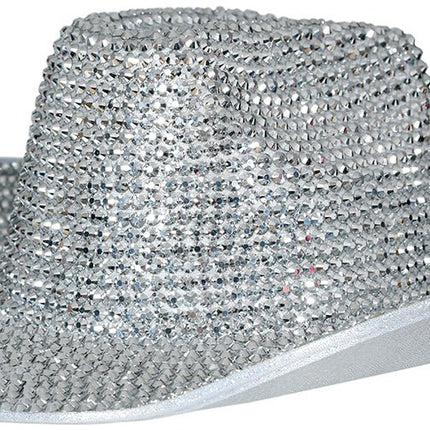 Cowboy Hoed Zilver van Fiestas Guirca koop je bij Partywinkel
