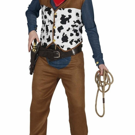 Cowboy Kostuum Heren Bruin van Fiestas Guirca koop je bij Partywinkel