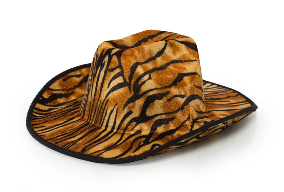 Cowboyhoed Tijger van Partychimp koop je bij Partywinkel