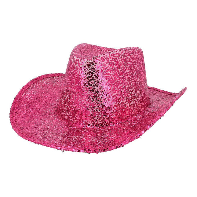 Cowgirl Hoed Roze van Boland koop je bij Partywinkel
