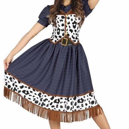Cowgirl Kostuum Dames 2 delig van Fiestas Guirca koop je bij Partywinkel
