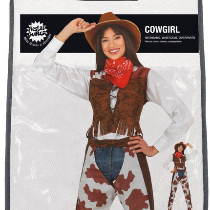 Cowgirl Kostuum Dames van Fiestas Guirca koop je bij Partywinkel