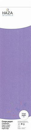 Crepe papier lila (250x50cm) van Haza Witbaard koop je bij Partywinkel
