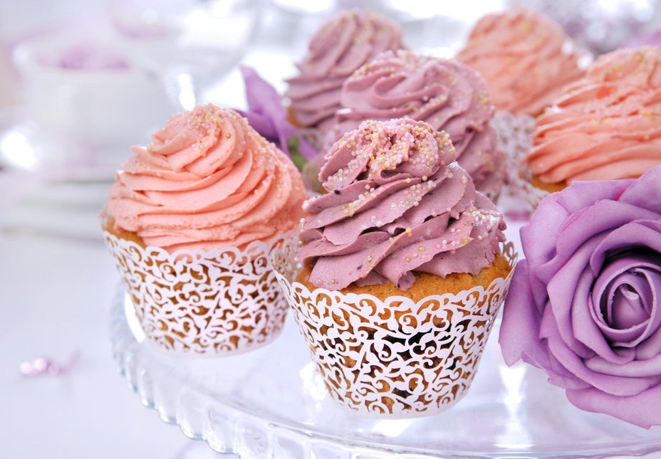 Cupcake Vormpjes Wit 8,5cm 10st van Partydeco koop je bij Partywinkel