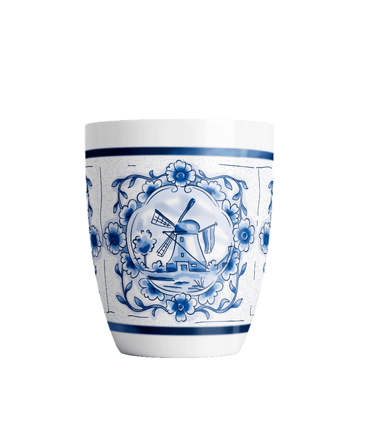 Delfts blauwe mok - Niet zeuren van Paper Dreams koop je bij Partywinkel