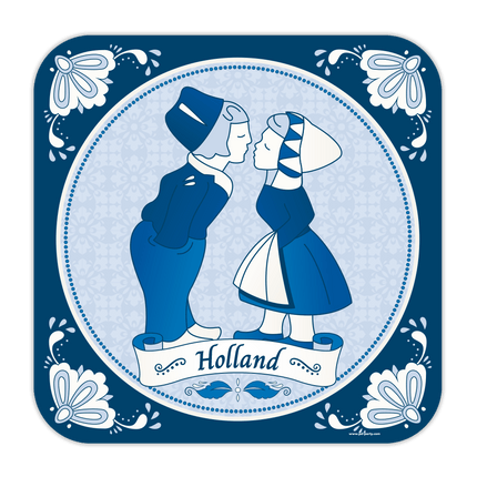 Delftsblauw Deurbord 50cm van Paper Dreams koop je bij Partywinkel