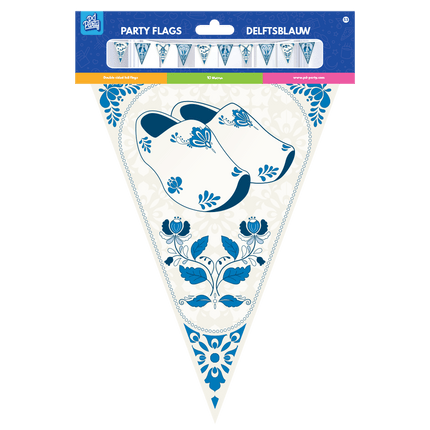 Delftsblauw Slinger 10m van Paper Dreams koop je bij Partywinkel