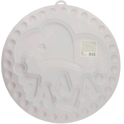 Deurbord 3D 'Alaaf' Meerkleurig - 58cm van Folat koop je bij Partywinkel