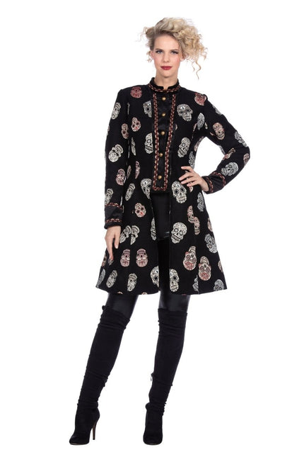 Dia De Los Muertos Jas Dames van Wilbers & Wilbers koop je bij Partywinkel