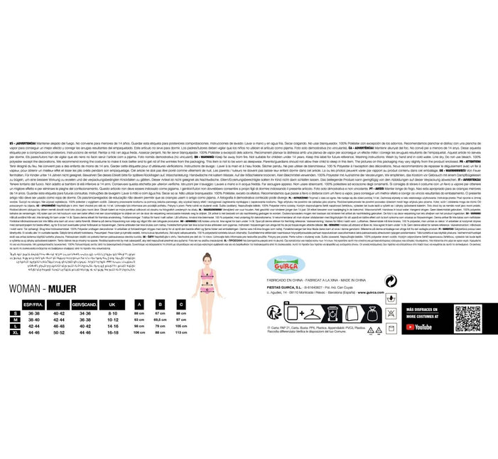 Dia De Los Muertos Jurk Wit Dames Bruid van Fiestas Guirca koop je bij Partywinkel
