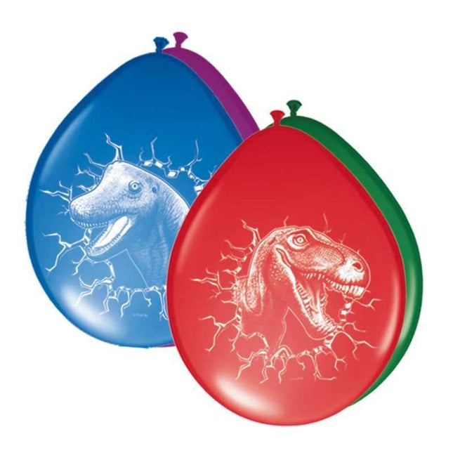 Dinosaurus Ballonnen 30cm 6st van Folat koop je bij Partywinkel