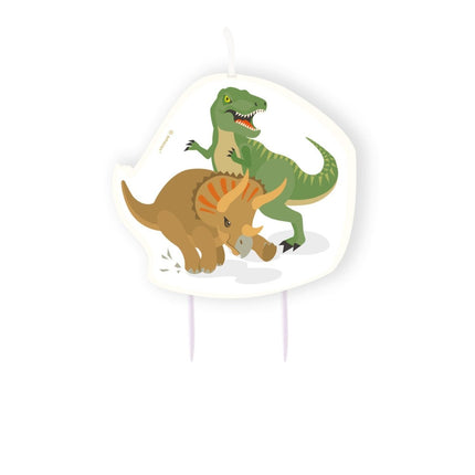 Dinosaurus Kaars 10cm van Riethmueller koop je bij Partywinkel