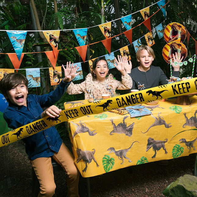 Dinosaurus Letterslinger Happy Birthday 2m van Boland koop je bij Partywinkel