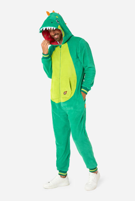 Dinosaurus Onesie Heren van OppoSuits koop je bij Partywinkel