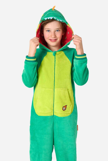 Dinosaurus Onesie Kind van OppoSuits koop je bij Partywinkel