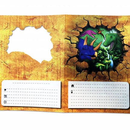 Dinosaurus Uitnodigingen 6st van Folat koop je bij Partywinkel