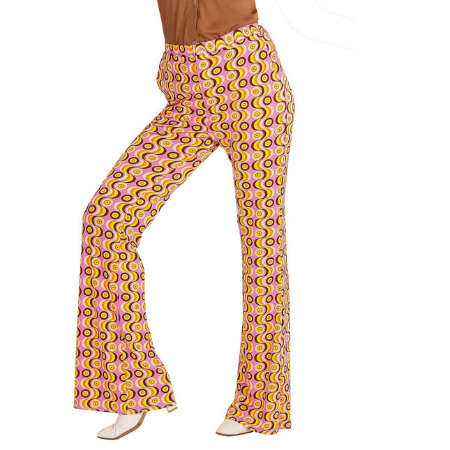 Disco 70S Broek Dames van Widmann koop je bij Partywinkel