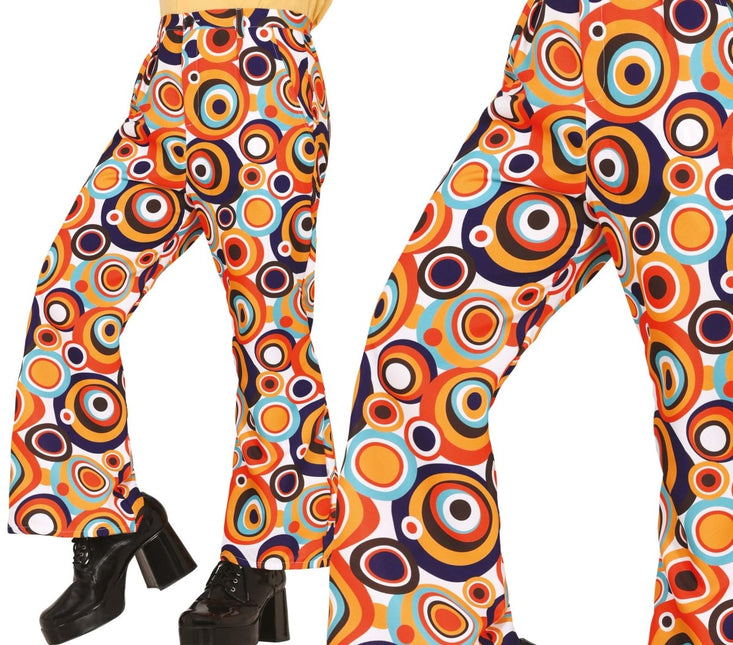 Disco 70S Broek Dames Rond van Fiestas Guirca koop je bij Partywinkel