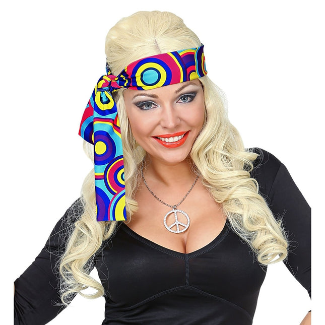 Disco 70S Hoofdband Blauw van Widmann koop je bij Partywinkel