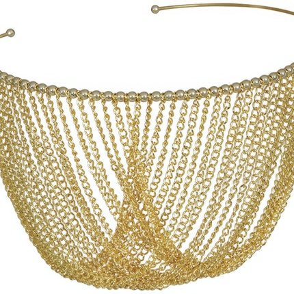 Disco 70S Ketting Goud van Fiestas Guirca koop je bij Partywinkel