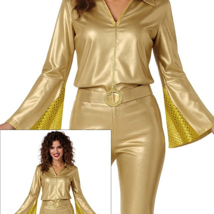 Disco Pak Goud Dames 3 delig van Fiestas Guirca koop je bij Partywinkel