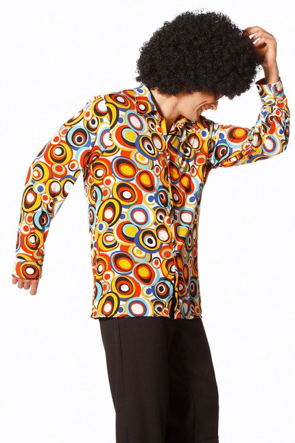Disco Shirt Jaren 70 van Wilbers & Wilbers koop je bij Partywinkel