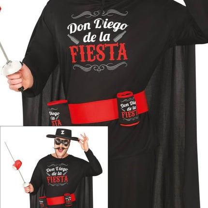 Don diego de la fiestas, adult van Fiestas Guirca koop je bij Partywinkel