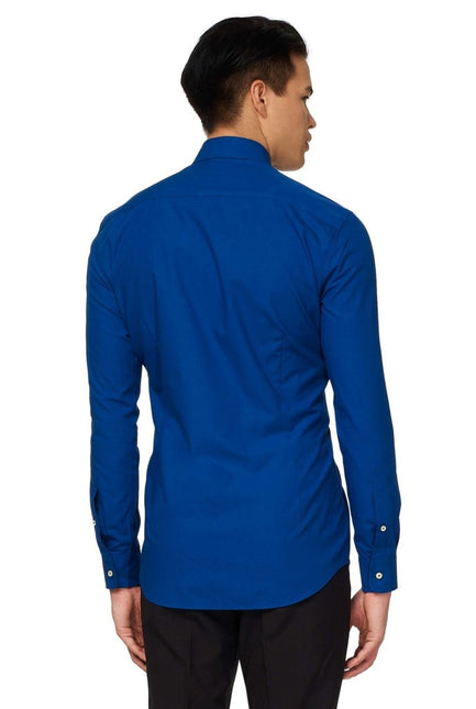 Donkerblauw Overhemd Heren OppoSuits van OppoSuits koop je bij Partywinkel