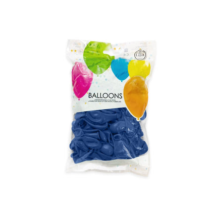 Donkerblauwe Ballonnen 13cm 100st van WeFiesta koop je bij Partywinkel